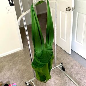 Green one piece la Blanca size 10 bathing suit